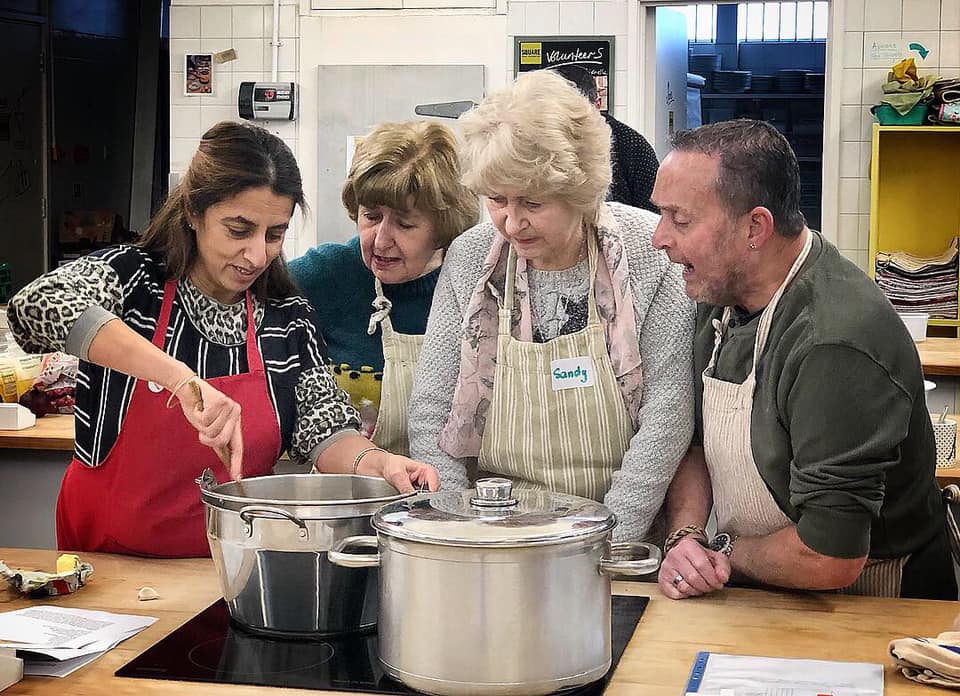 Book your place at our FREE cooking classes for over 55’s